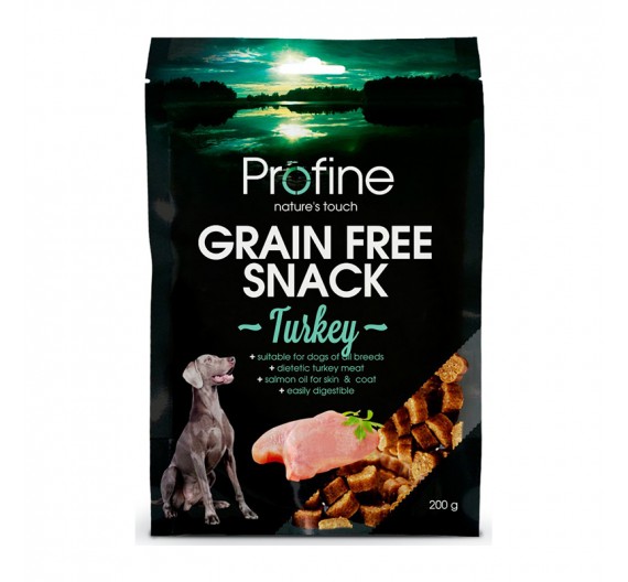 Profine Dog Grain Free SnackTurkey 200gr