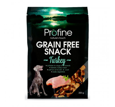 Profine Dog Grain Free SnackTurkey 200gr