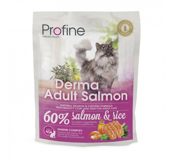 Profine Cat DermaSalmon & Rice 300gr