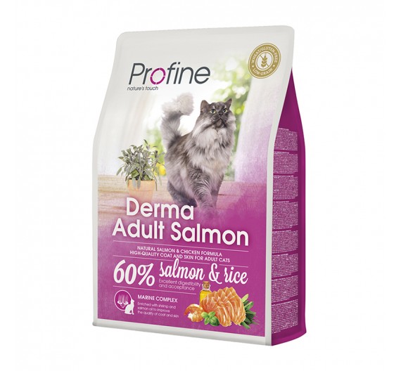 Profine Cat DermaSalmon & Rice 2Kgr