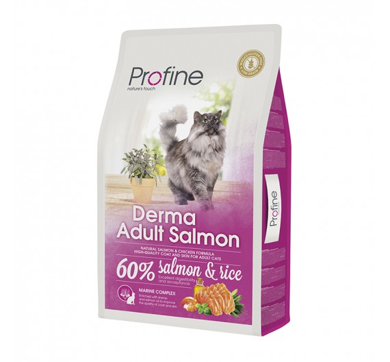 Profine Cat DermaSalmon & Rice 10Kgr