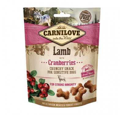 Carnilove Snack Fresh & Crunchy Lamb with Cranberries 200gr