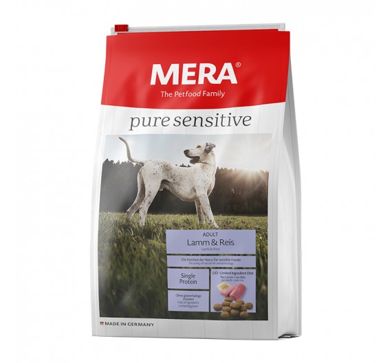 Meradog Pure Sensitive Lamb & Rice 12.5kg Meradog Pure Sensitive Lamb & Rice 12.5kg