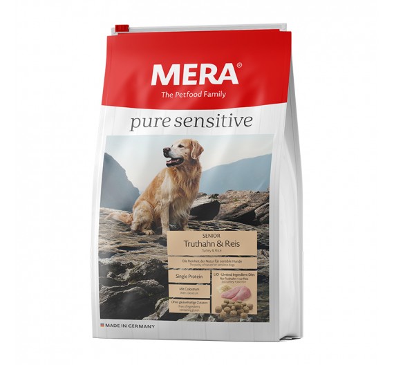 Meradog Pure Sensitive Senior Turkey & Rice 12.5kg