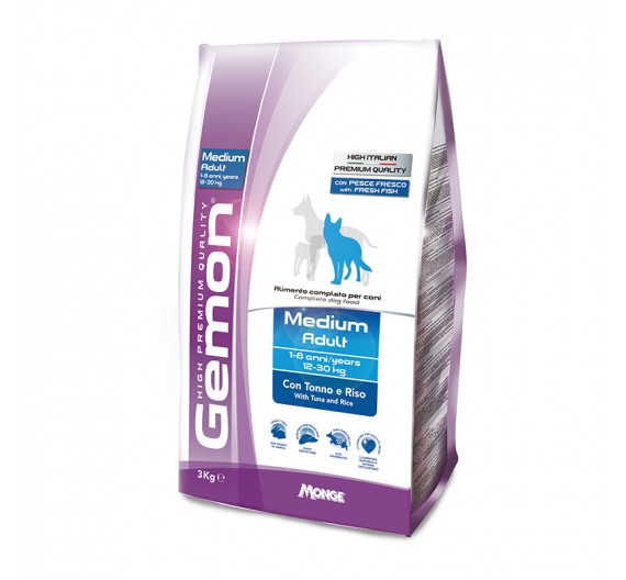 Gemon Dog Adult Medium Tuna & Rice 3kg