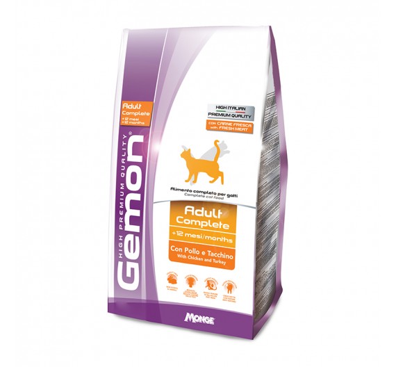 Gemon Cat Adult Complete Chicken & Turkey 1.5kg Gemon Cat Adult Complete Chicken & Turkey 1.5kg