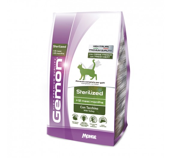Gemon Cat Light Sterilized Turkey 400g Gemon Cat Light Sterilized Turkey 400g