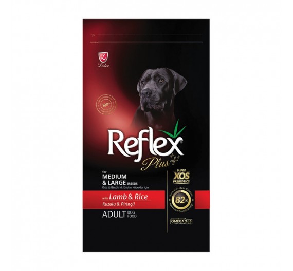 Reflex Plus Medium / Large Adult Lamb 15kg