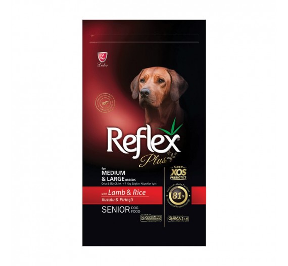 Reflex Plus Medium / Large Senior Lamb 3kg