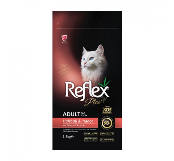 Reflex Plus Adult Hairball Salmon 1.5kg