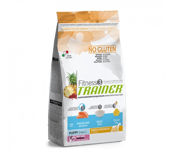 Trainer Fitness 3 Puppy & Junior Mini Σολομός 2kg Trainer Fitness 3 Puppy & Junior Mini Σολομός 2kg