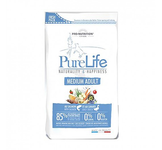 Flatazor Pure Life Dog Medium Adult 12kg Flatazor Pure Life Dog Medium Adult 12kg
