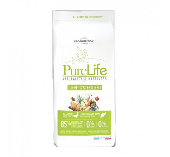Flatazor Pure Life Dog Light Sterilized 12kg Flatazor Pure Life Dog Light Sterilized 12kg