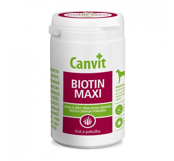 CANVIT Biotin Maxi Dog 500gr/cca 166 Tabs