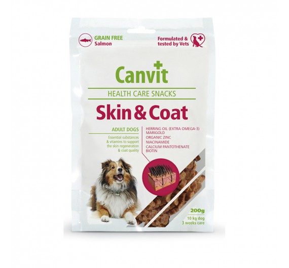 CANVIT Σνακ Skin & Coat 200gr
