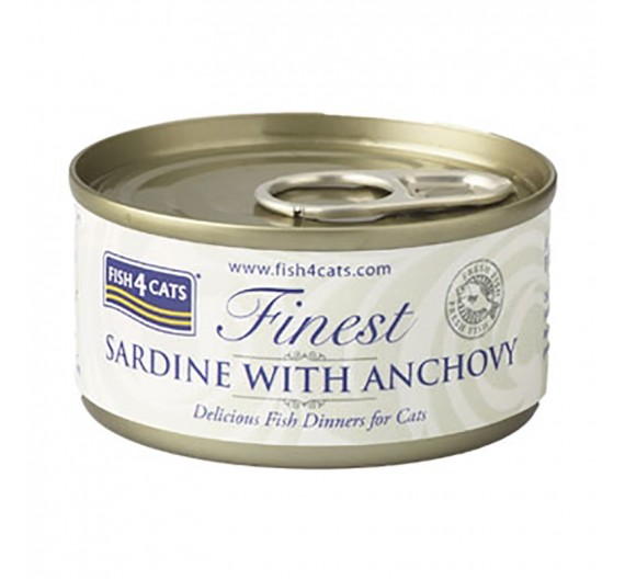 Fish4Cats Sardine & Anchovy 70gr