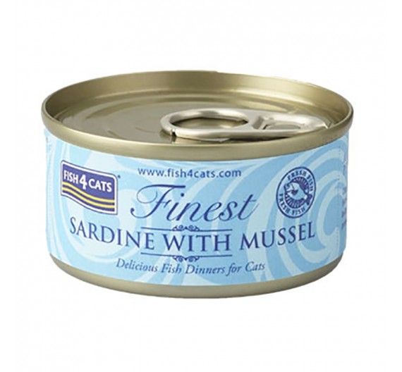 Fish4Cats Sardine & Mussel 70gr