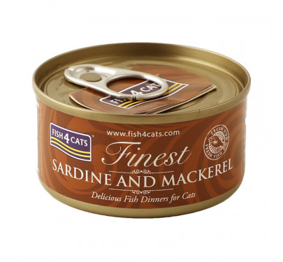 Fish4Cats Sardine & Macherel 70gr