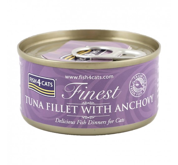 Fish4Cats Tuna Filletlet & Anchovy 70gr