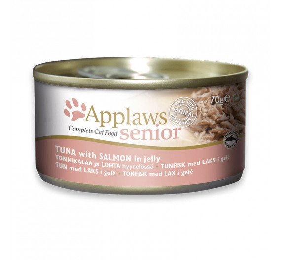 Applaws Senior Jelly Τόνος & Σολομός 70gr Applaws Senior Jelly Τόνος & Σολομός 70gr