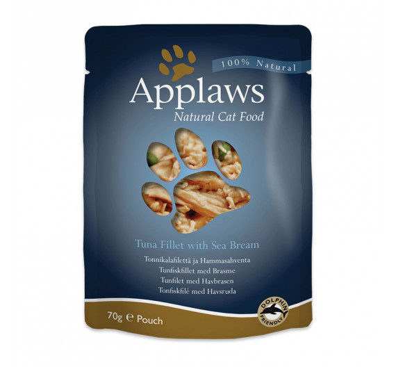 Applaws Φακελάκι Τόνος & Τσιπούρα 70gr Applaws Φακελάκι Τόνος & Τσιπούρα 70gr