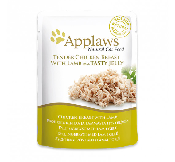 Applaws Jelly Φακελάκι Κοτόπουλο & Αρνί 3x70gr Applaws Jelly Φακελάκι Κοτόπουλο & Αρνί 3x70gr