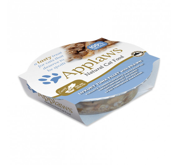 Applaws Κεσεδάκι Φιλέτο Τόνου & Γαρίδα 60gr Applaws Κεσεδάκι Φιλέτο Τόνου & Γαρίδα 60gr