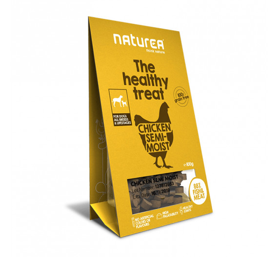 Naturea Semi-moist Snacks Chicken 100gr Naturea Semi-moist Snacks Chicken 100gr