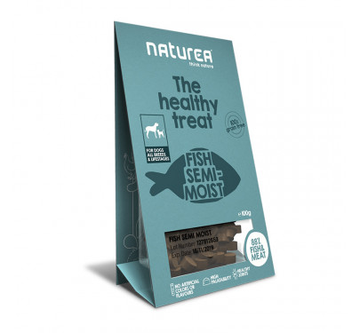 Naturea Semi-moist Snacks Fish 100gr