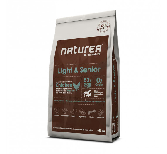 Naturea Grain Free Light & Senior 12Kg Naturea Grain Free Light & Senior 12Kg