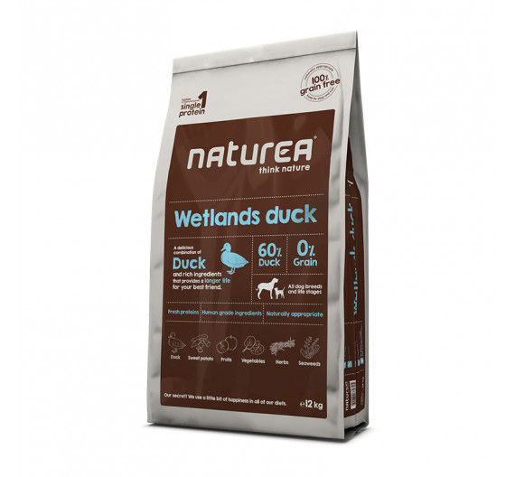 Naturea Grain Free Wetlands Duck 2kg Naturea Grain Free Wetlands Duck 2kg