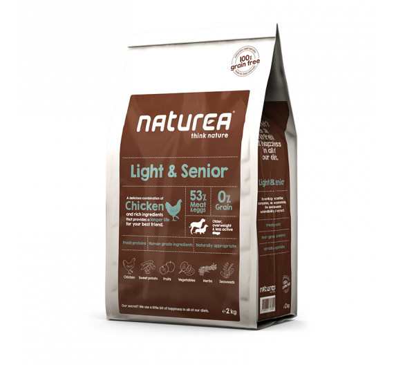 Naturea Grain Free Light & Senior 2Kg Naturea Grain Free Light & Senior 2Kg