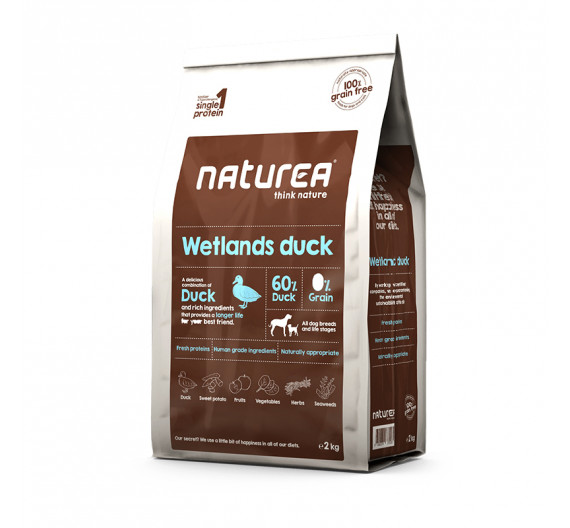 Naturea Grain Free Wetlands Duck 2kg Naturea Grain Free Wetlands Duck 2kg