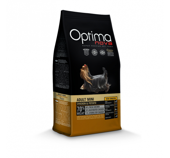 Optima Nova Adult Mini Chicken & Potato 12kg Optima Nova Adult Mini Chicken & Potato 12kg