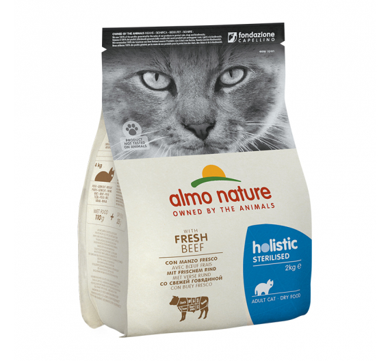 Almo Nature Holistic Sterilised Beef & Rice 2kg Almo Nature Holistic Sterilised Beef & Rice 2kg