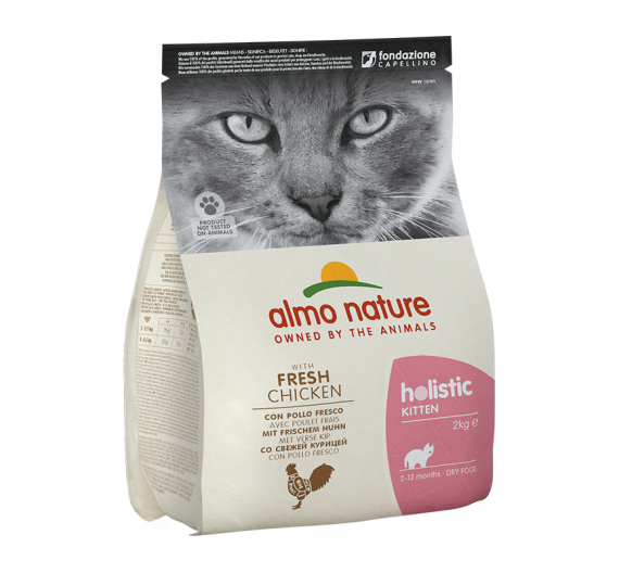 Almo Nature Holistic Kitten Chicken & Rice 2kg Almo Nature Holistic Kitten Chicken & Rice 2kg