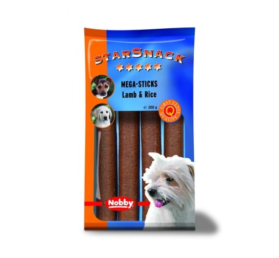 Nobby Starsnacks Mega Sticks Lamb & Rice Nobby Starsnacks Mega Sticks Lamb & Rice