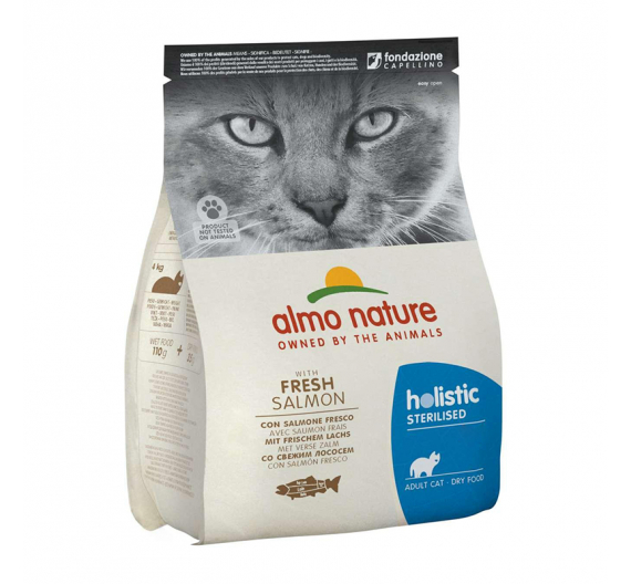 Almo Nature Holistic Sterilised Salmon & Rice 2kg Almo Nature Holistic Sterilised Salmon & Rice 2kg