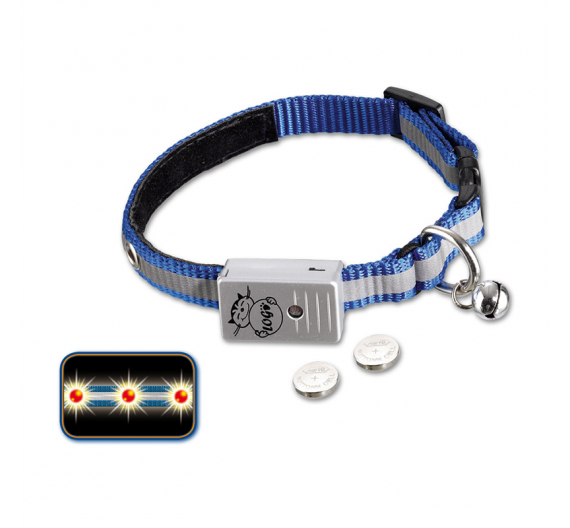 Nobby Flashing Περιλαίμιο με Led Μπλε 24 - 26cm Nobby Flashing Περιλαίμιο με Led Μπλε 24 - 26cm