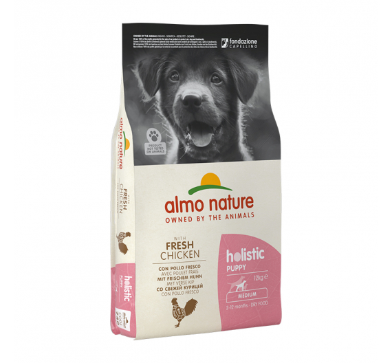 Almo Nature M-L Puppy Chicken & Rice 12kg Almo Nature M-L Puppy Chicken & Rice 12kg