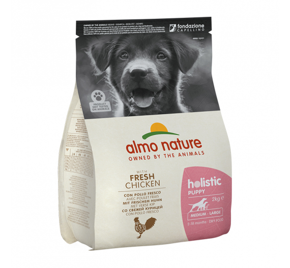 Almo Nature M-L Puppy Chicken & Rice 2kg Almo Nature M-L Puppy Chicken & Rice 2kg