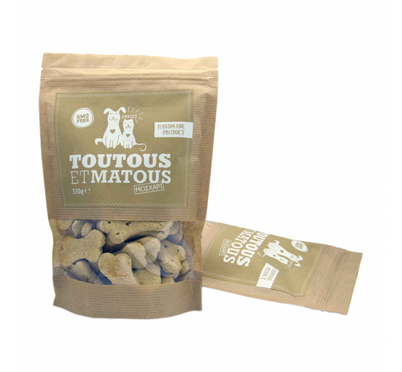 Toutous et Matous Μπισκότα Μοσχάρι 330gr Toutous et Matous Μπισκότα Μοσχάρι 330gr
