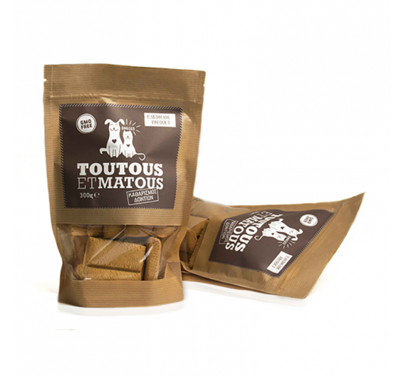 Toutous et Matous Μπισκότα Dental Care 300gr Toutous et Matous Μπισκότα Dental Care 300gr