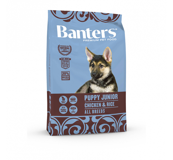 Banters Puppy Junior Chicken & Rice 3kg