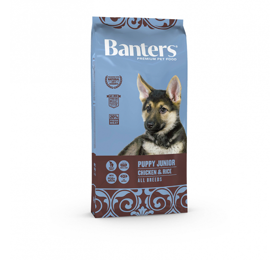 Banters Puppy Junior Chicken & Rice 15kg