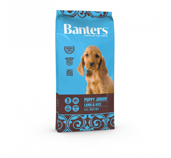 Banters Puppy Junior Lamb & Rice 15kg