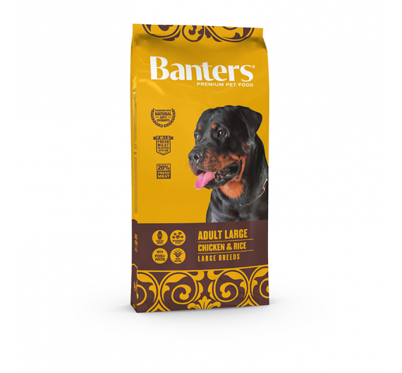 Banters Adult Large Chicken & Rice 15kg
