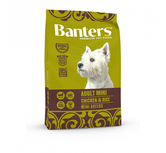 Banters Adult Mini Chicken & Rice 3kg