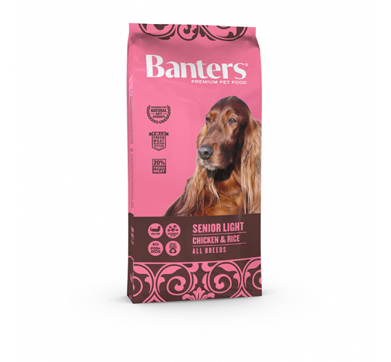 Banters Senior Light Chicken & Rice 15kg