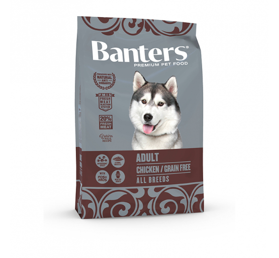 Banters Adult Grain Free Chicken & Potato 3kg